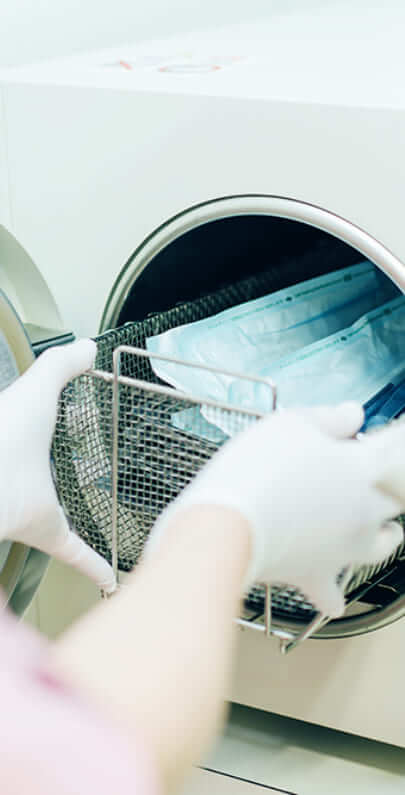 患者さんの安全をお守りする衛生管理の徹底